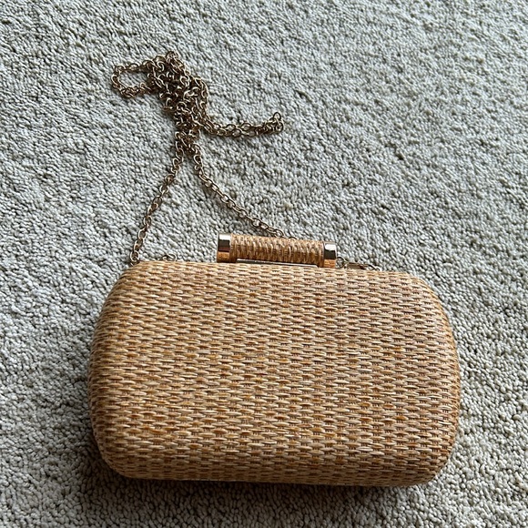 Classy and Stylish YYW Straw Clutch Purse - MINT - Picture 5 of 5
